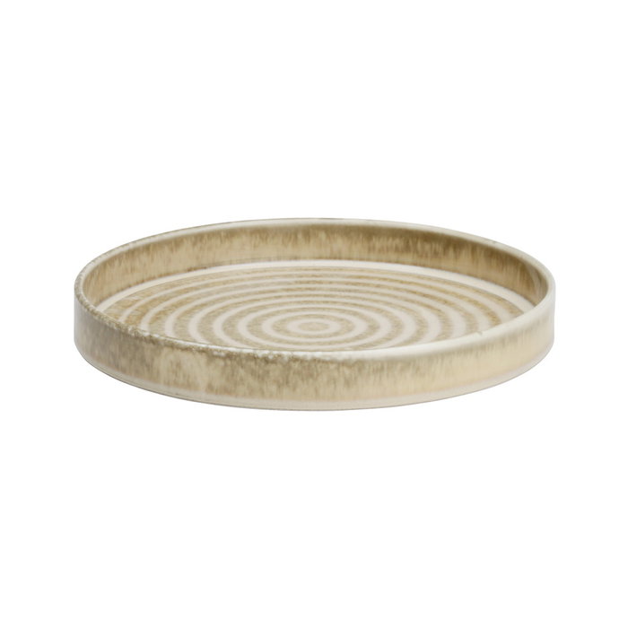 Avet Plato Postre Colección Silo Marrón Arena 19 cm 3 Unidades